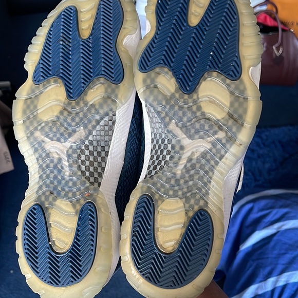 Mens Air Jordan 11 Retro Low 'Navy Snakeskin (size 11) - Picture 6 of 6